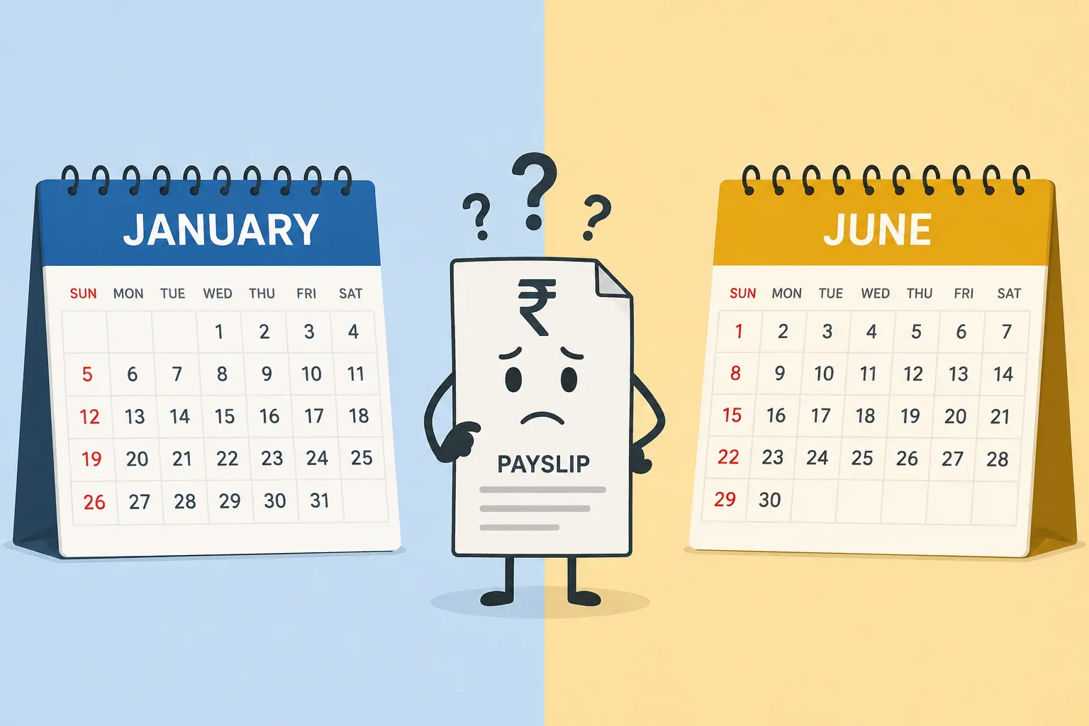 Central PSU and state PSU pay structure comparison showing different DA implementation dates